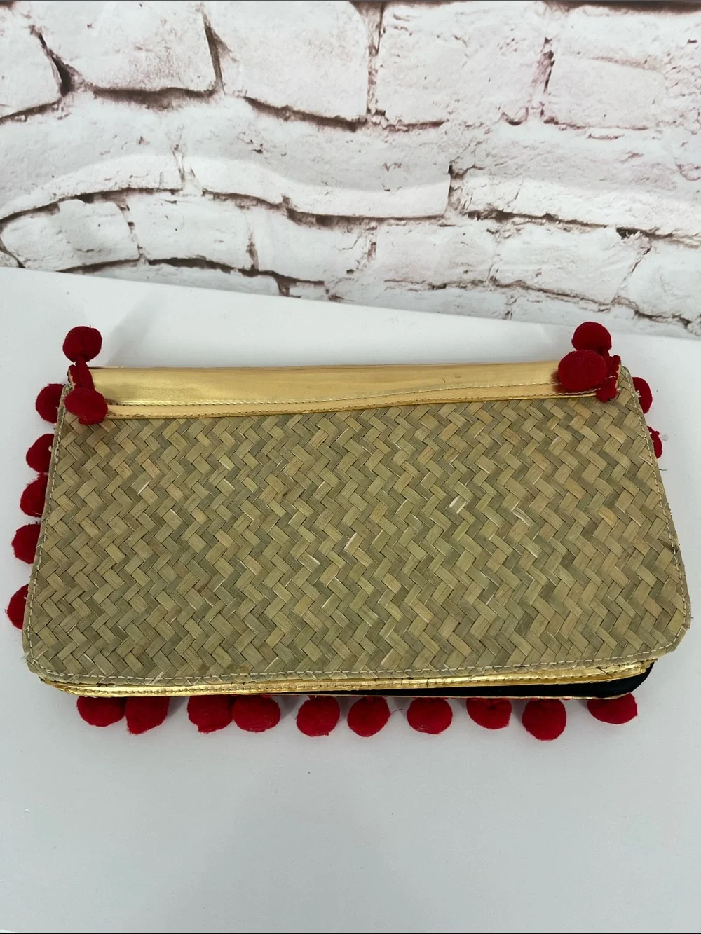 ✨VTG Y2K✨Betseyville”Playa De Betsey” Studded Clutch
